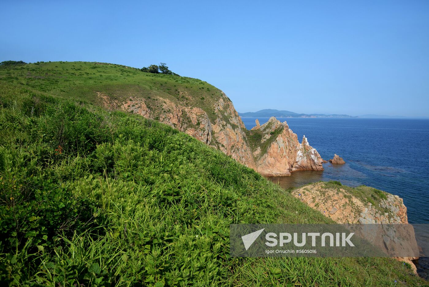 Putyatin Island in Primorye Territory