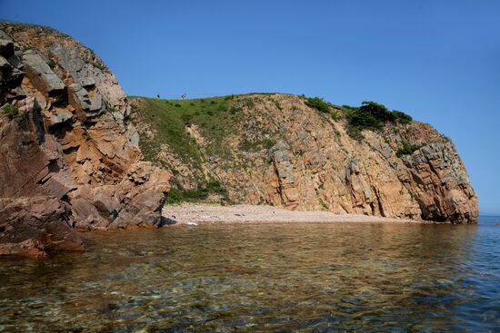 Putyatin Island in Primorye Territory