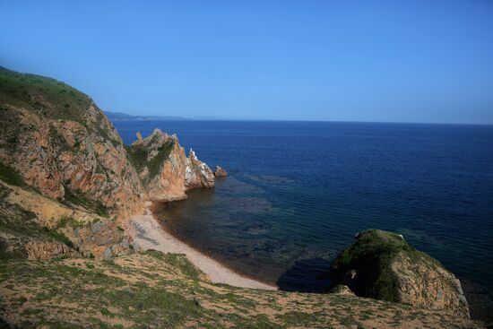 Putyatin Island in Primorye Territory