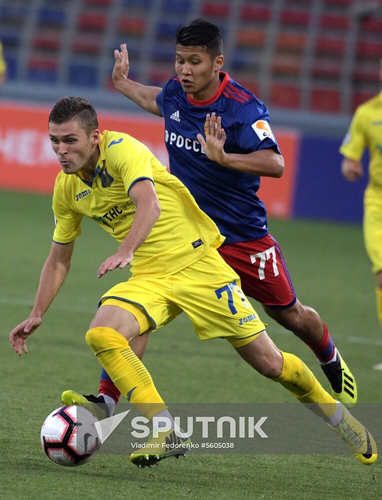 Football. Russian Premier League. CSKA vs. Rostov