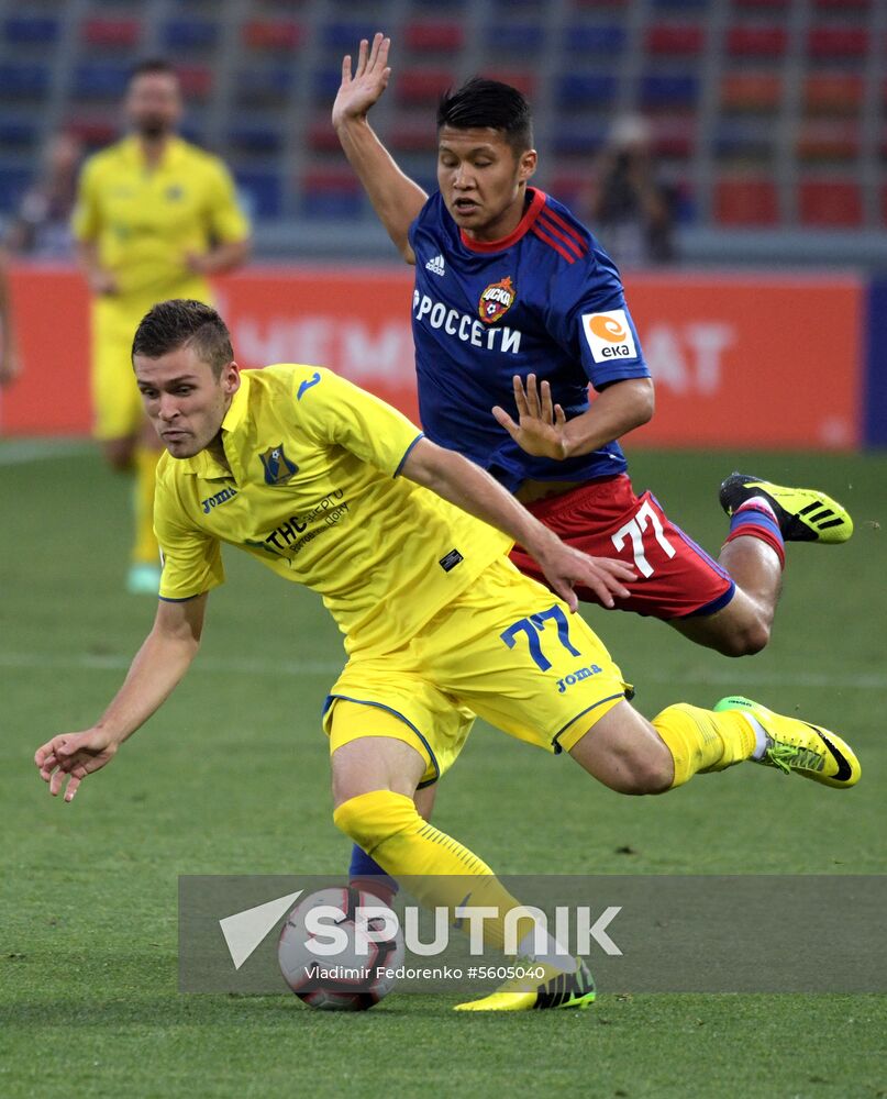 Football. Russian Premier League. CSKA vs. Rostov