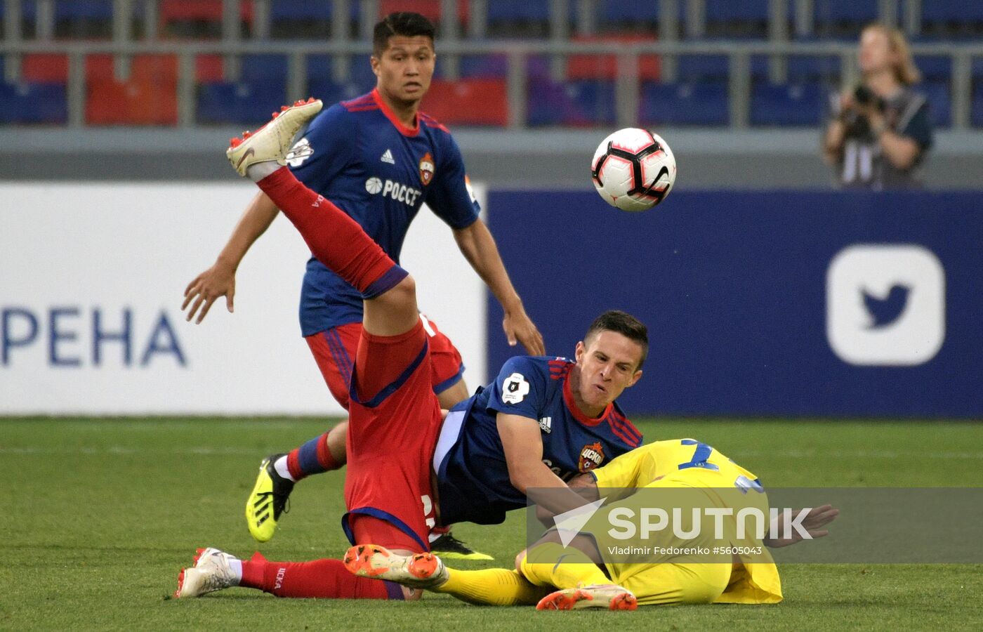 Football. Russian Premier League. CSKA vs. Rostov