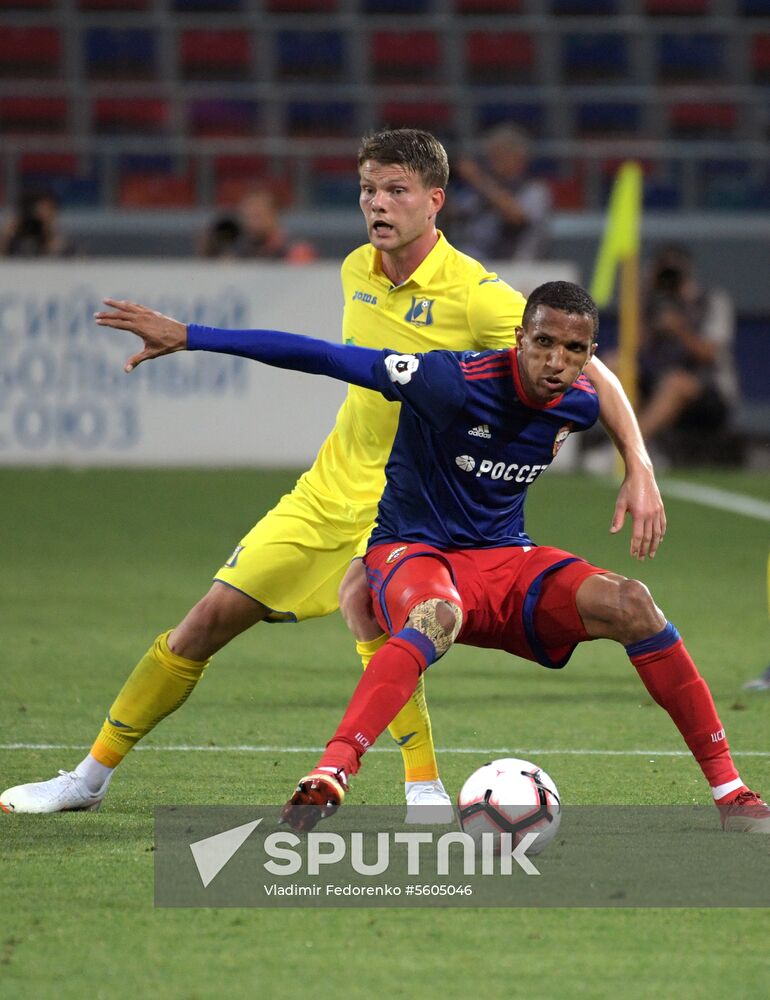 Football. Russian Premier League. CSKA vs. Rostov