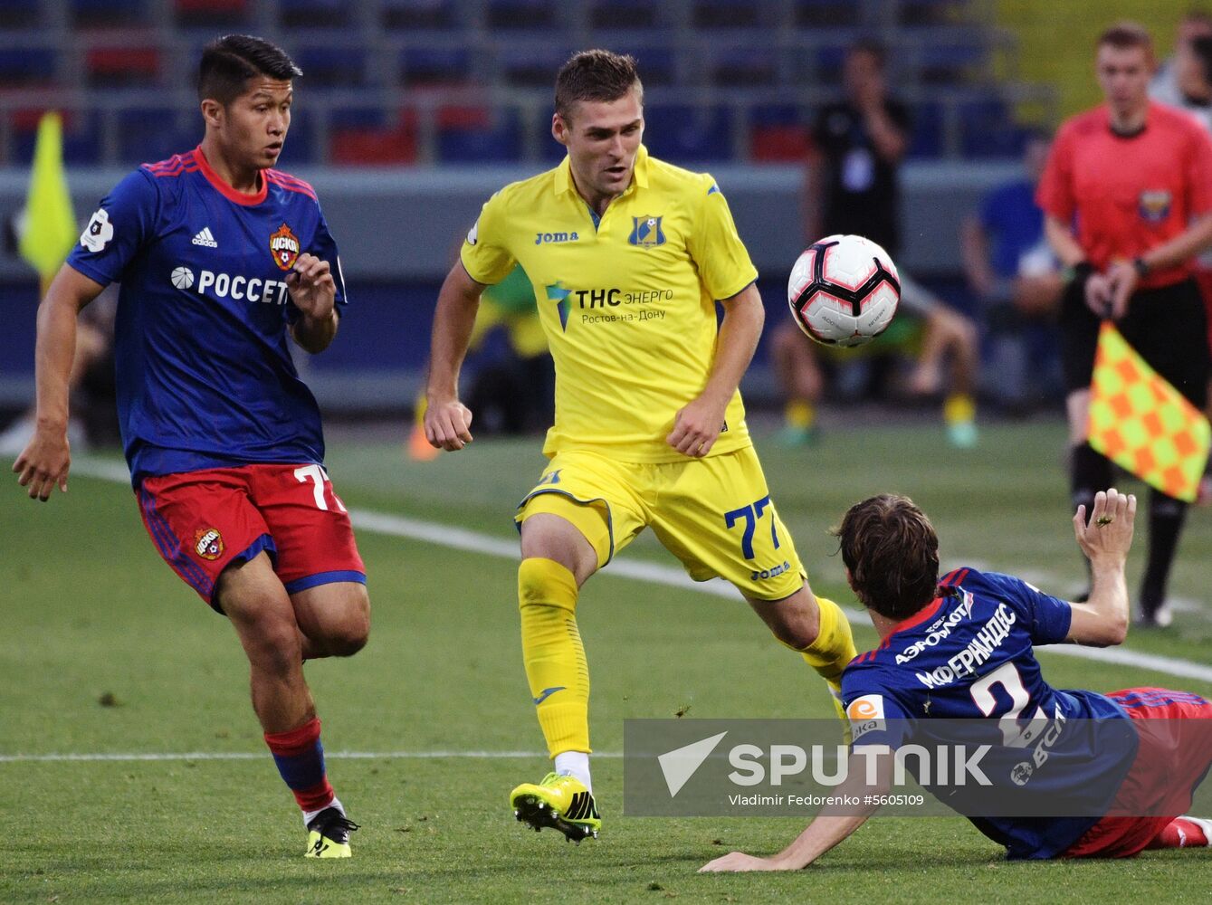 Football. Russian Premier League. CSKA vs. Rostov