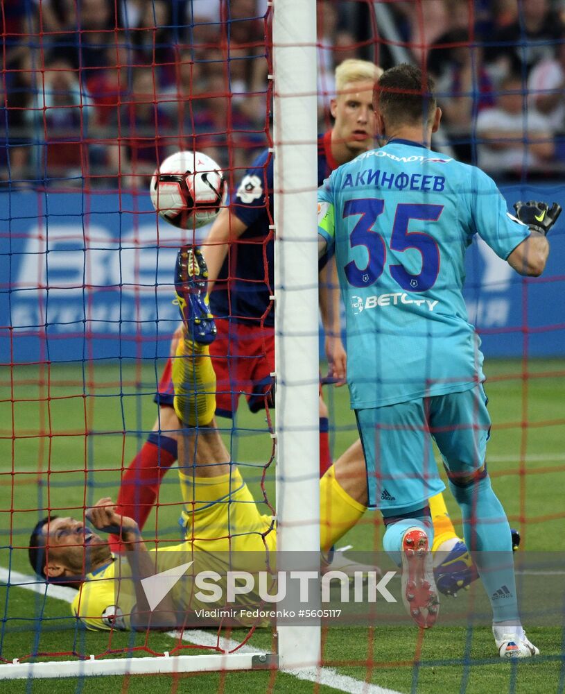 Football. Russian Premier League. CSKA vs. Rostov