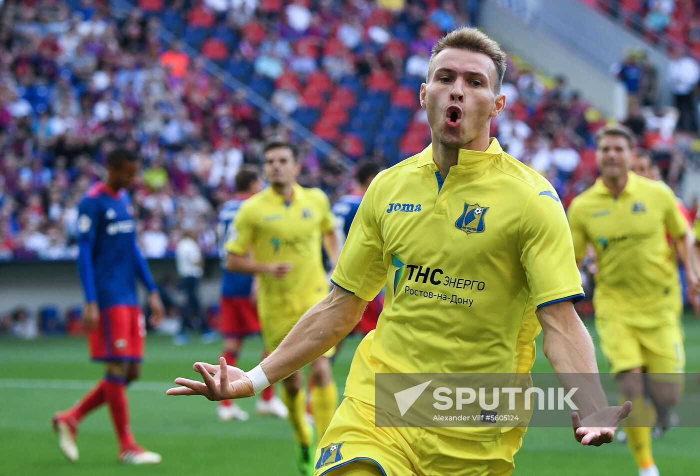 Football. Russian Premier League. CSKA vs. Rostov