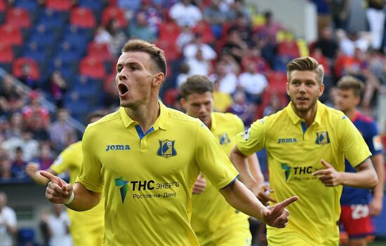 Football. Russian Premier League. CSKA vs. Rostov