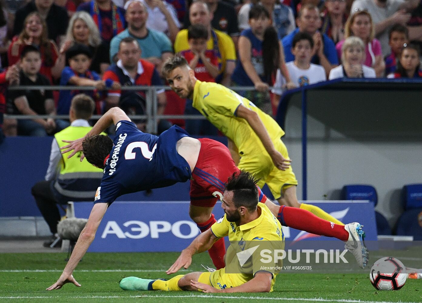 Football. Russian Premier League. CSKA vs. Rostov