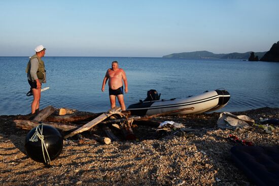 Putyatin Island in Primorye Territory