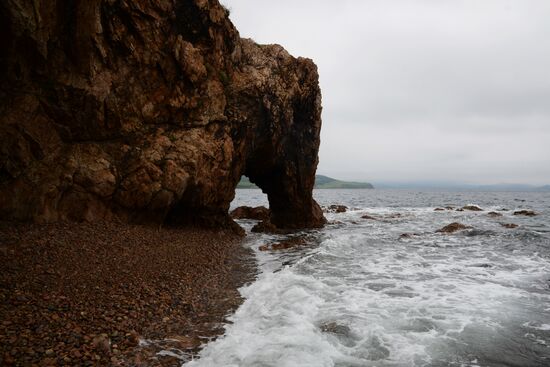 Putyatin Island in Primorye Territory