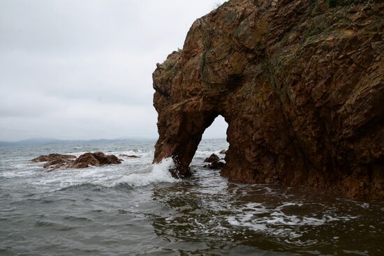 Putyatin Island in Primorye Territory