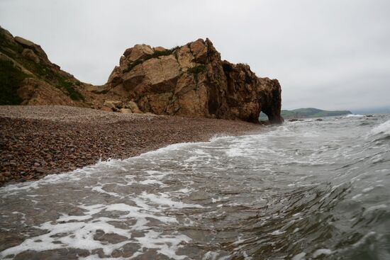 Putyatin Island in Primorye Territory