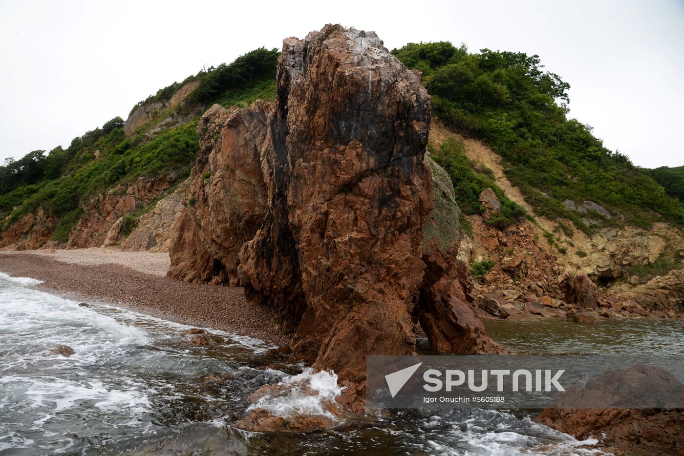 Putyatin Island in Primorye Territory