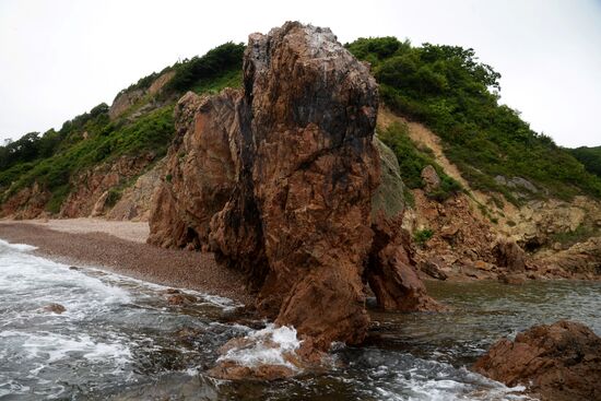 Putyatin Island in Primorye Territory