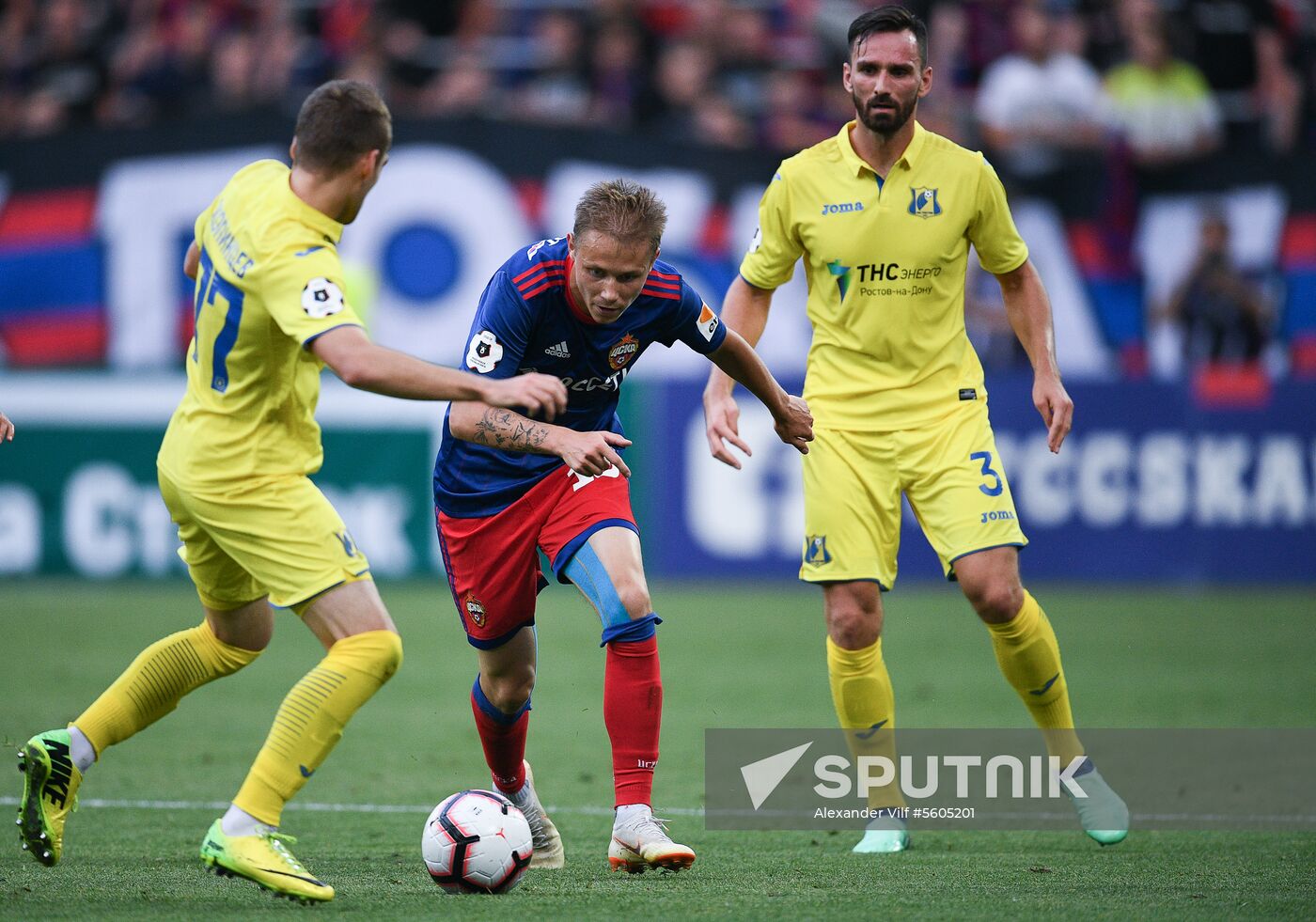 Football. Russian Premier League. CSKA vs. Rostov