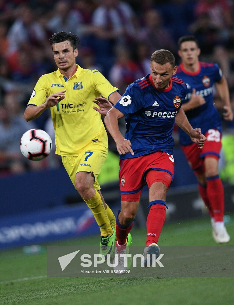 Football. Russian Premier League. CSKA vs. Rostov