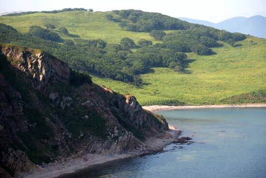 Putyatin Island in Primorye Territory