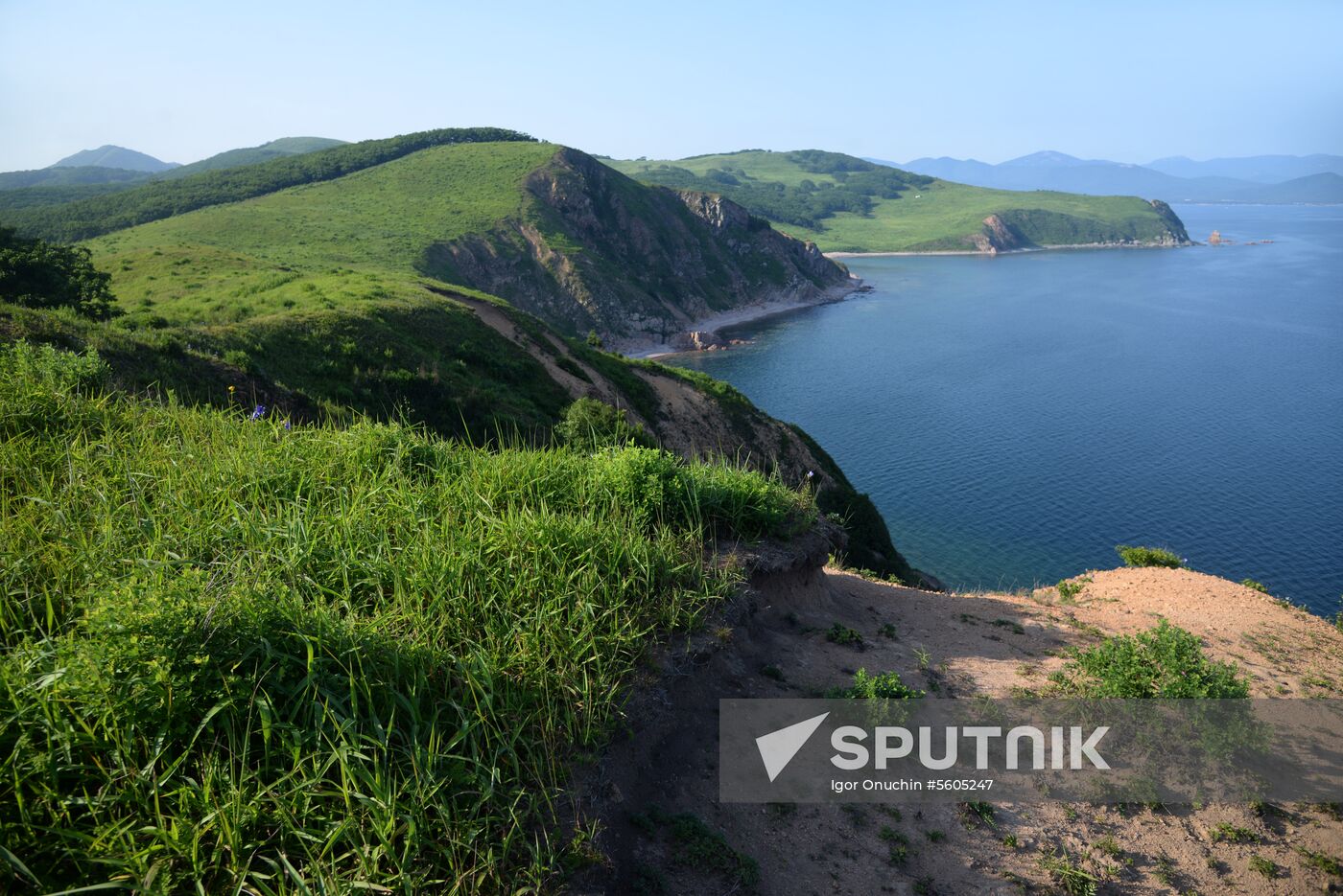 Putyatin Island in Primorye Territory