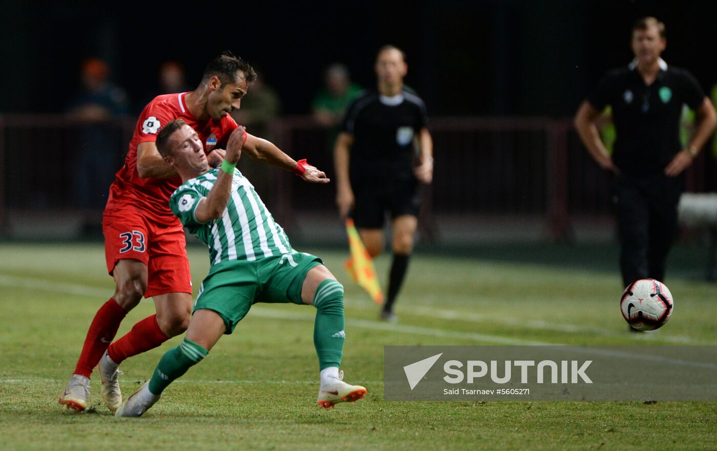 Football. Russian Premier League. Akhmat vs. Yenisey