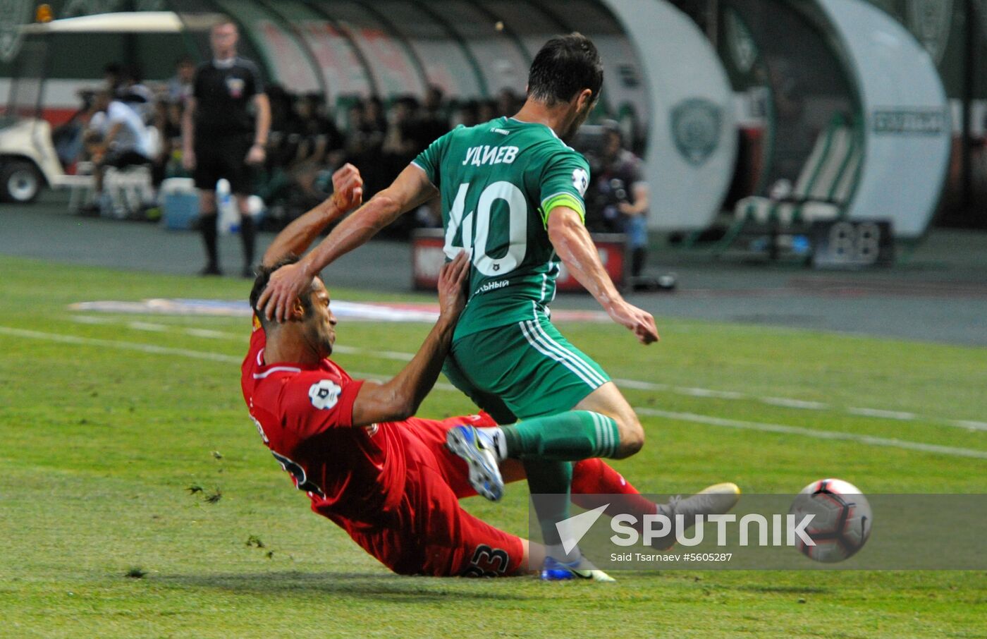 Football. Russian Premier League. Akhmat vs. Yenisey