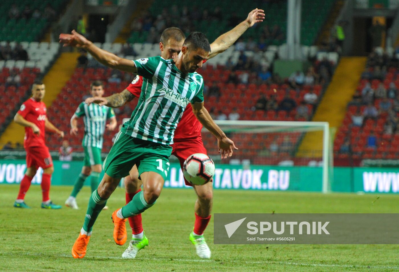 Football. Russian Premier League. Akhmat vs. Yenisey