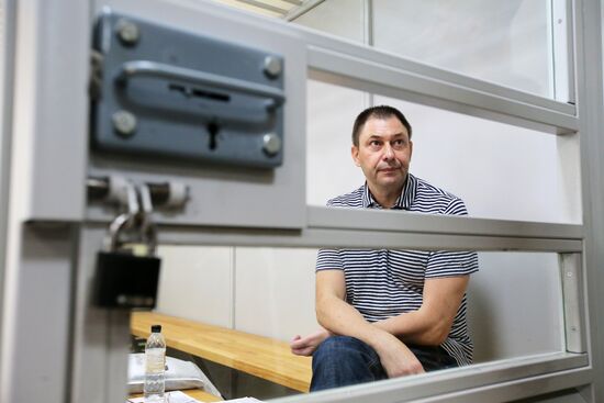Court hears appeal motion on journalist Kiril Vyshinsky's case