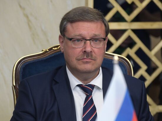 Federation Council Committee on Foreign Affairs Konstantin Kosachev meets with US Senator Rand Paul