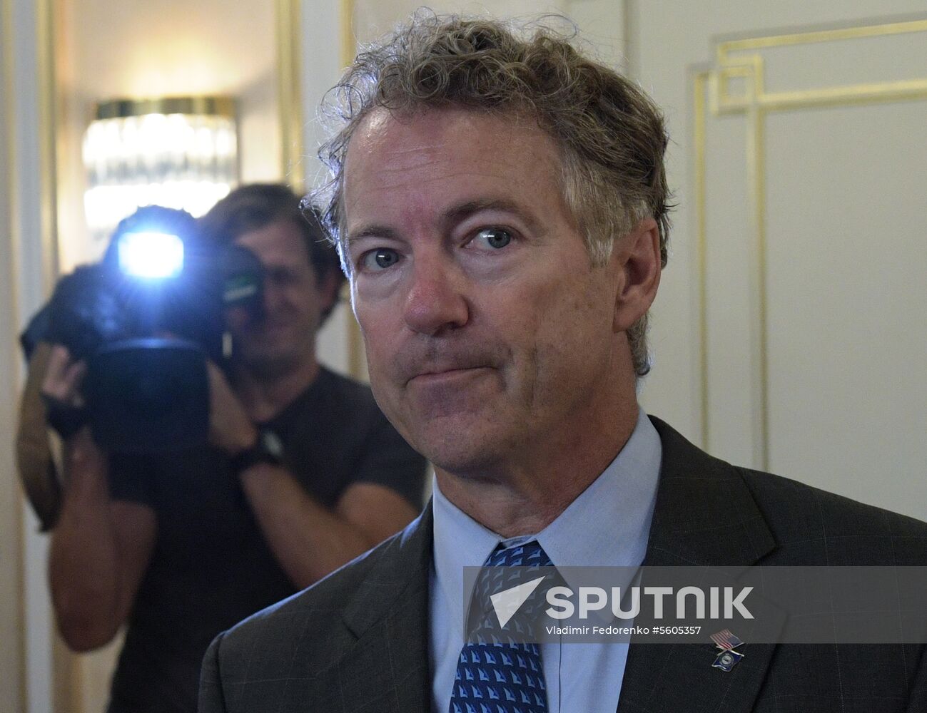 Federation Council Committee on Foreign Affairs Konstantin Kosachev meets with US Senator Rand Paul
