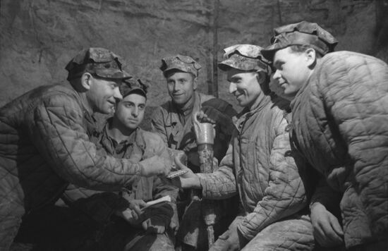Builders of Moscow metro