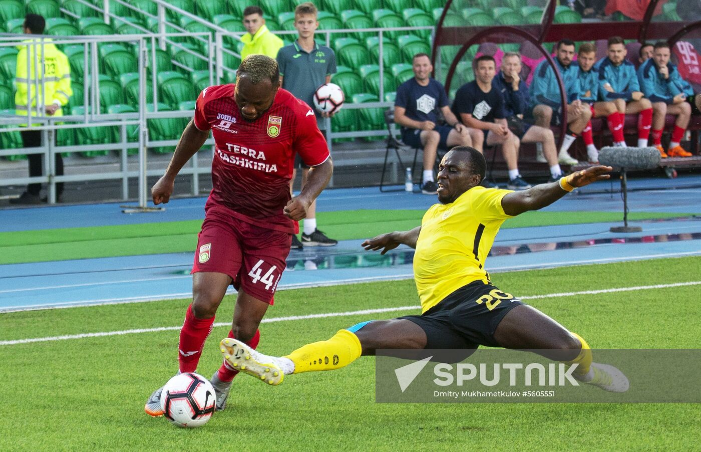 Football. Russian Premiere League. Ufa vs. Anzhi