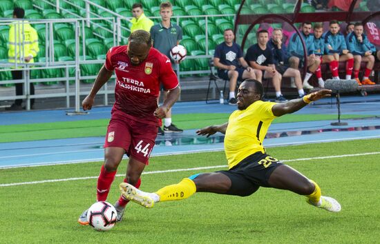Football. Russian Premiere League. Ufa vs. Anzhi