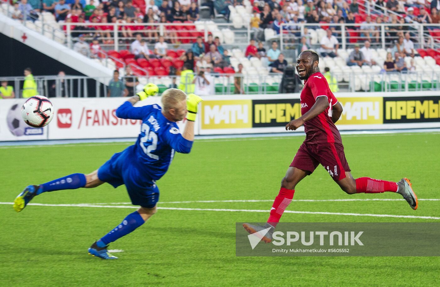 Football. Russian Premiere League. Ufa vs. Anzhi