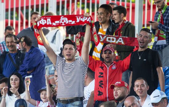 Football. Russian Premiere League. Ufa vs. Anzhi