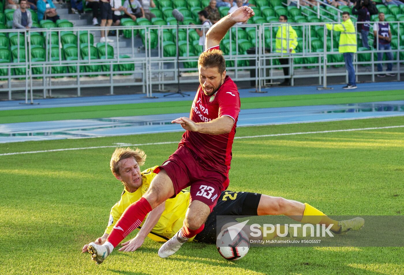 Football. Russian Premiere League. Ufa vs. Anzhi