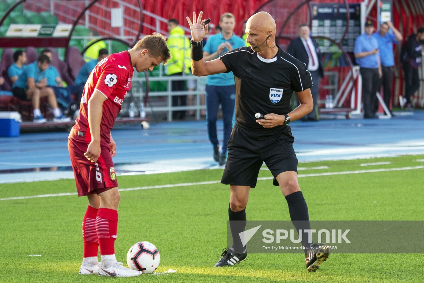 Football. Russian Premiere League. Ufa vs. Anzhi