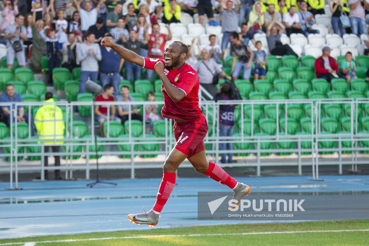 Football. Russian Premiere League. Ufa vs. Anzhi