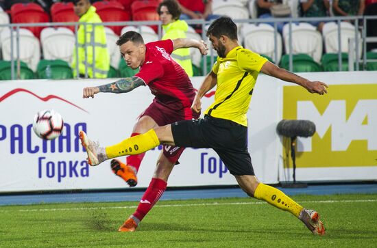 Football. Russian Premiere League. Ufa vs. Anzhi