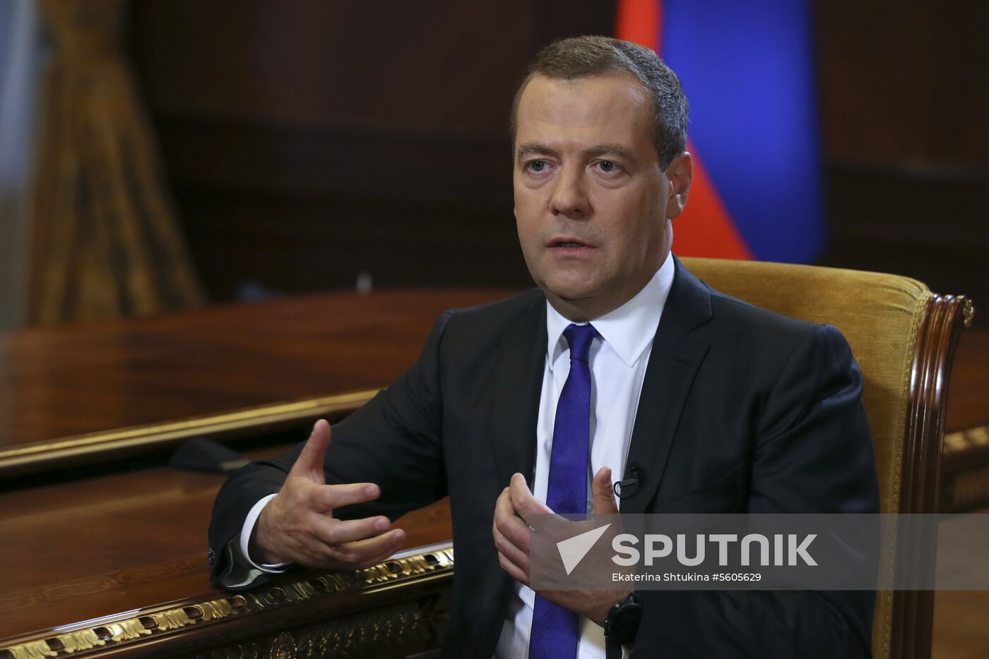 Prime Minister Dmitry Medvedev interviewed by Kommersant