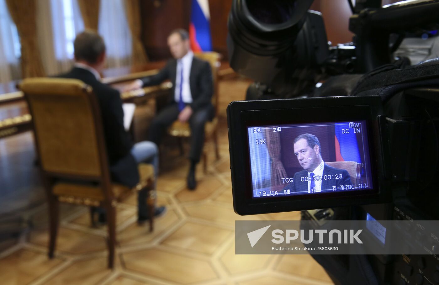Prime Minister Dmitry Medvedev interviewed by Kommersant