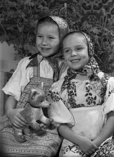 Day-care center girls