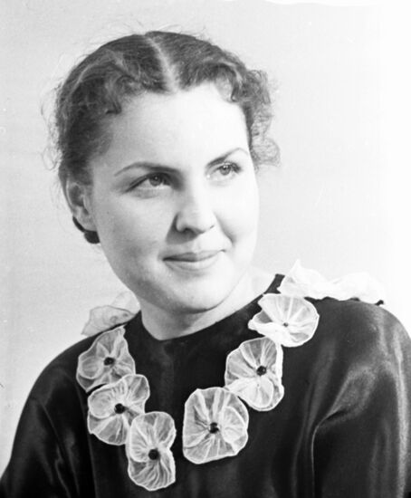 Portrait of Leningrad Conservatory student