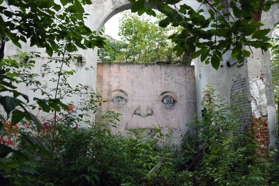 Underground Inhabitant art object by artist Nikita Nomerz