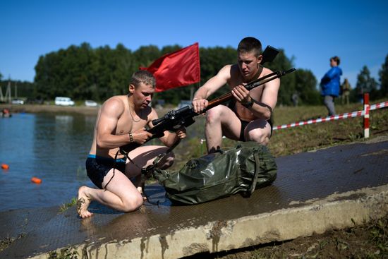Battle Reconnaissance Competition in Novosibirsk Region