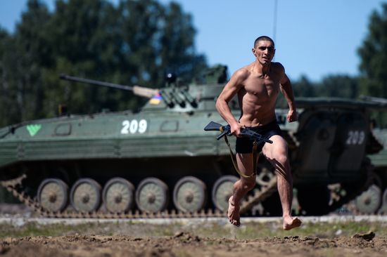 Battle Reconnaissance Competition in Novosibirsk Region