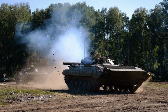 Battle Reconnaissance Competition in Novosibirsk Region