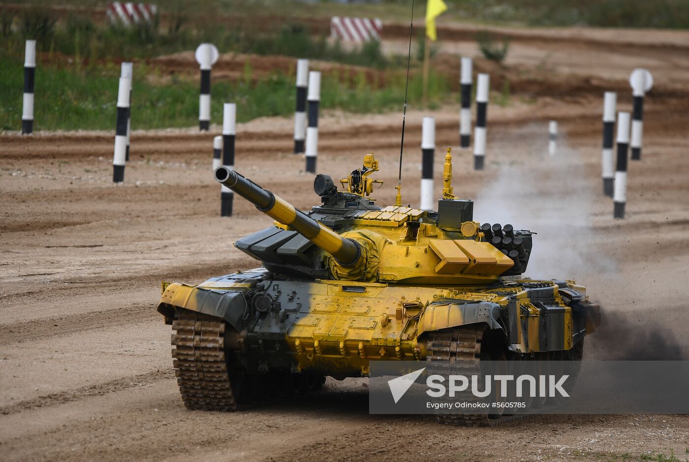 Tank biathlon. First semi-final
