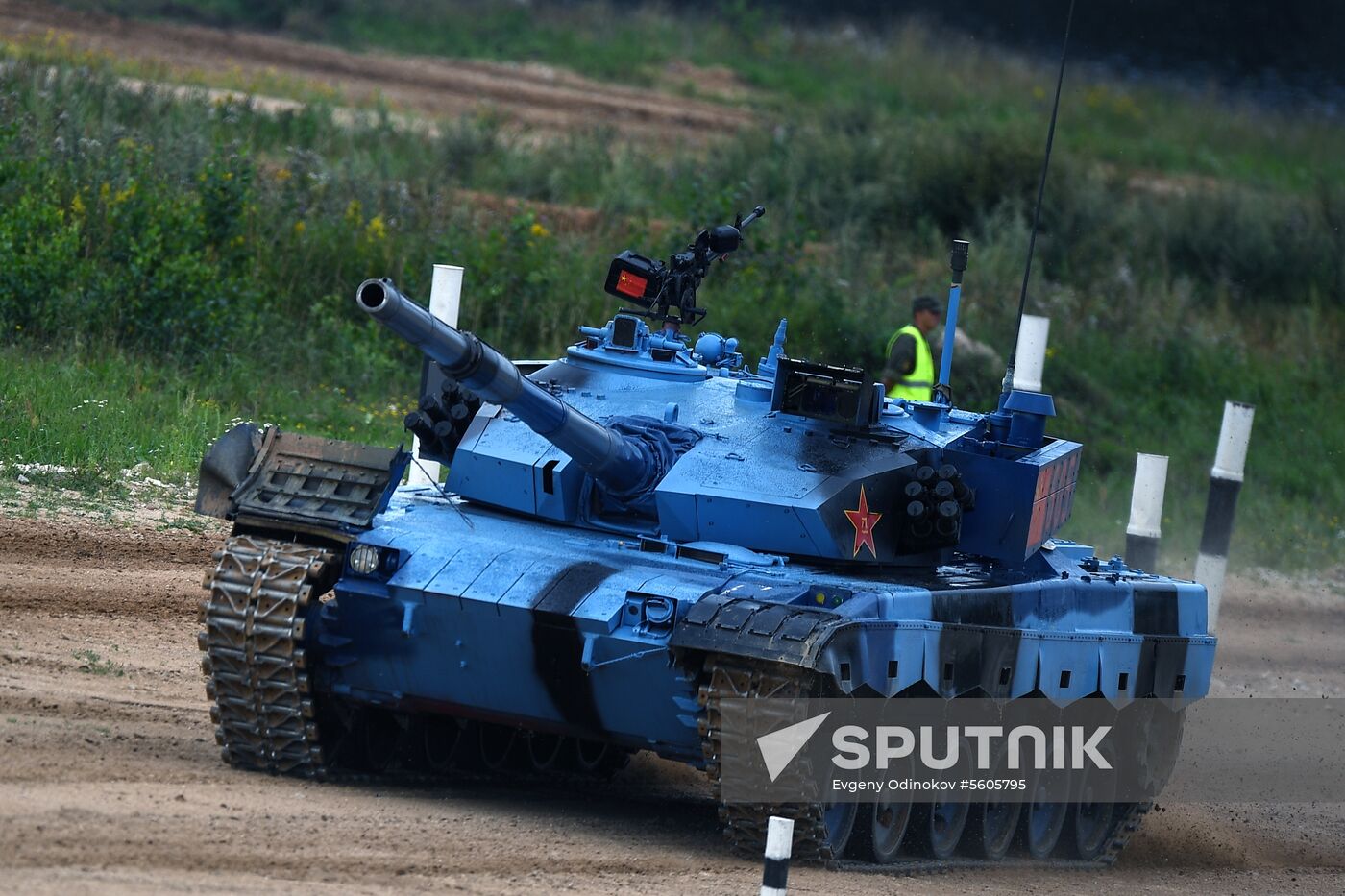 Tank biathlon. First semi-final