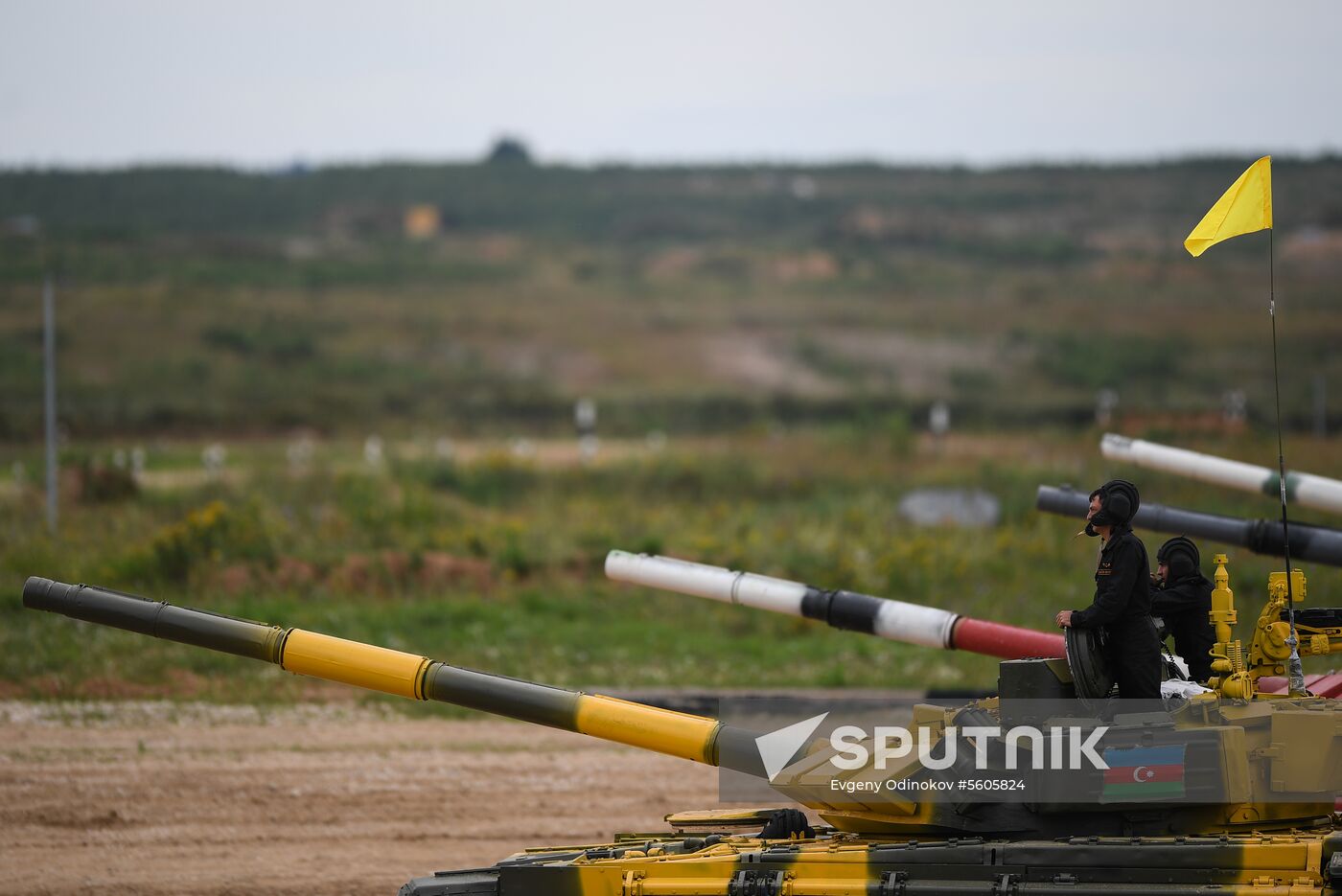 Tank biathlon. First semi-final