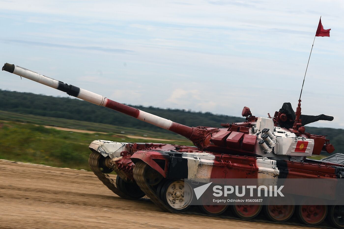 Tank biathlon. First semi-final