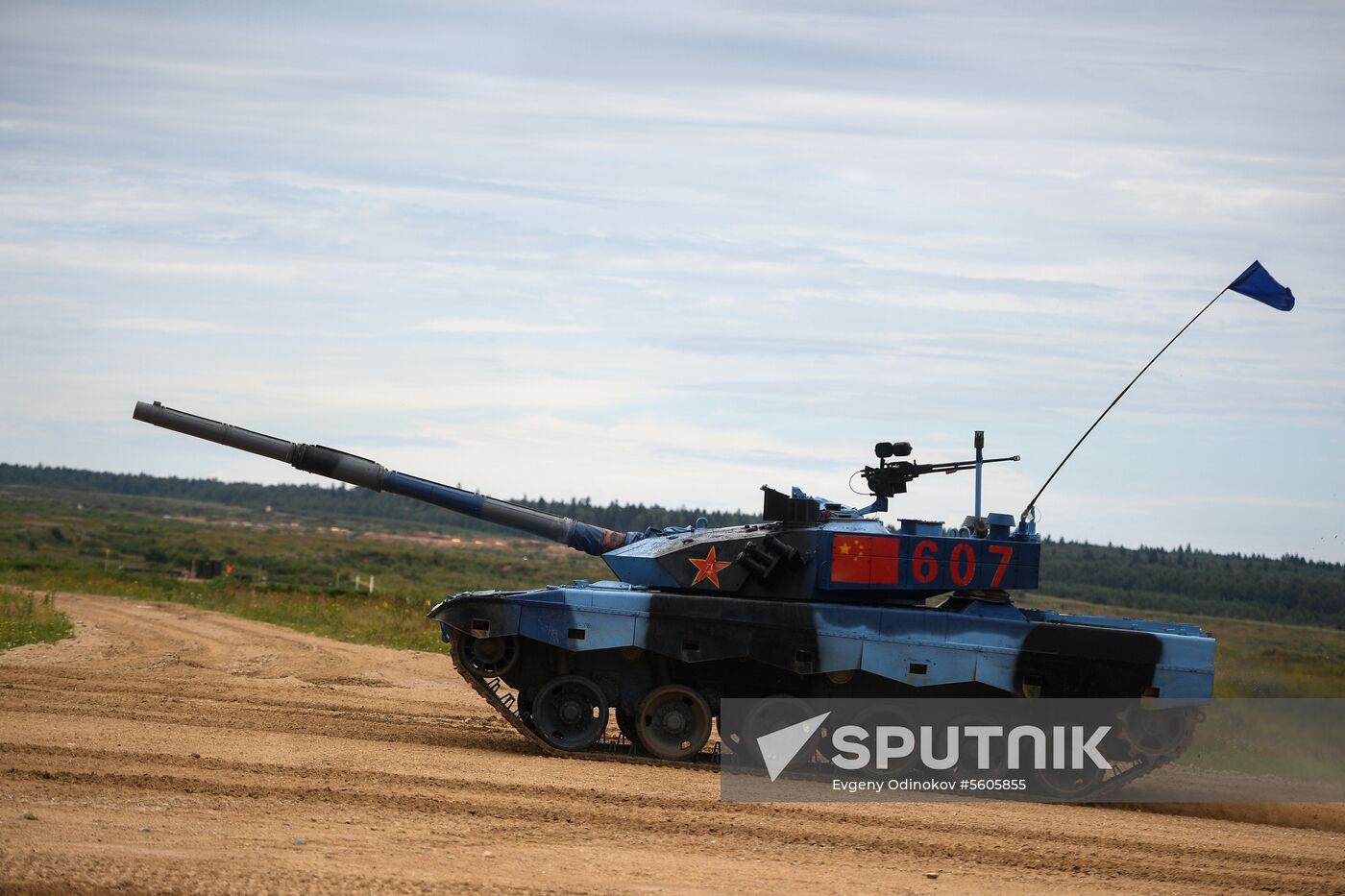 Tank biathlon. First semi-final